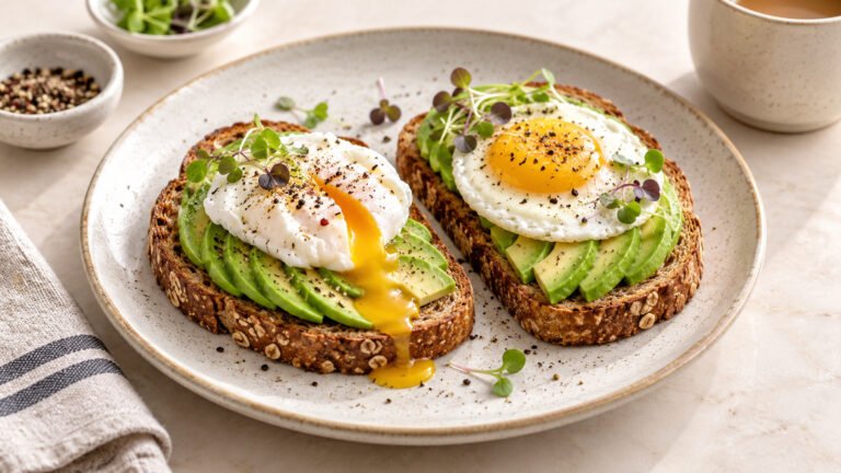 Avocado & Egg Whole Grain Toast