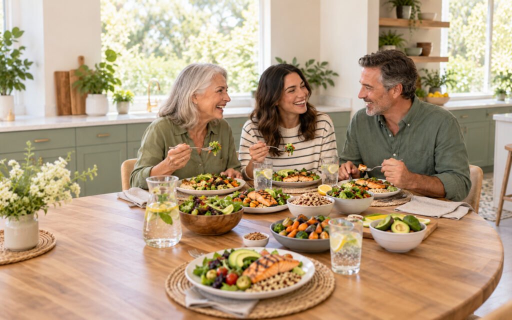 Delicious diabetes-friendly meal made with fresh and wholesome ingredients